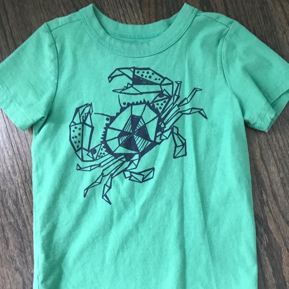 Tea Collection Other - Tea toddler boy crab shirt